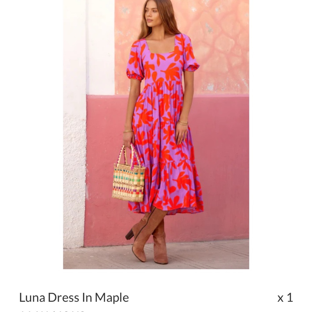 Mister Zimi Luna Dress in Maple